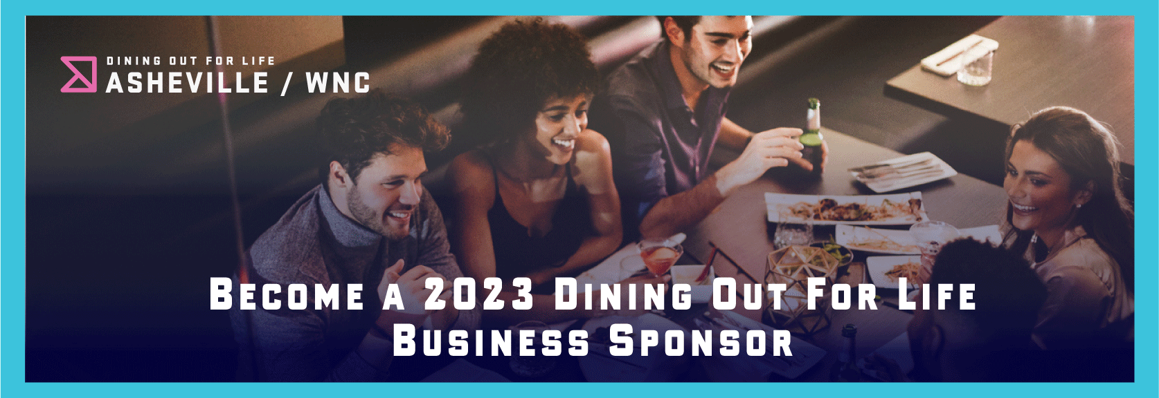 Asheville 2023 Dining Out For Life Business Sponsorshipbanner